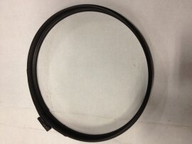 EW  &Oslash;150 2mm Klemband om rozet vast te zetten (Kleur  Zwart)